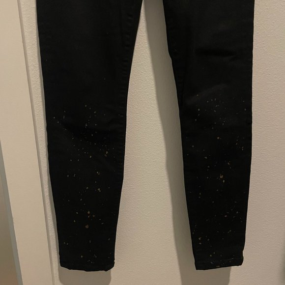 7 For All Mankind - The Skinny Crop, Black Jeans - Size 25 - Picture 6 of 8